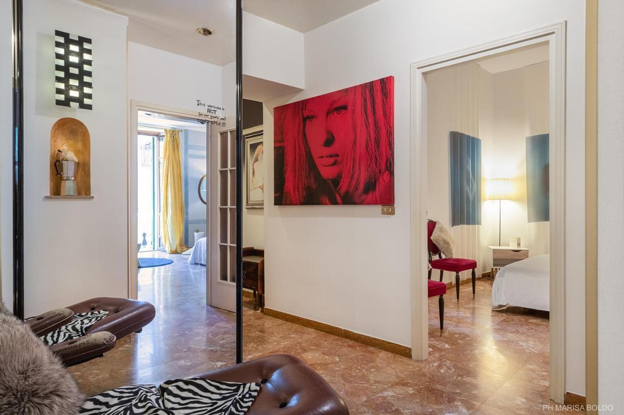 Billie'S Flat Red - Art & Design Apt In Verona Historic Centre Luaran gambar